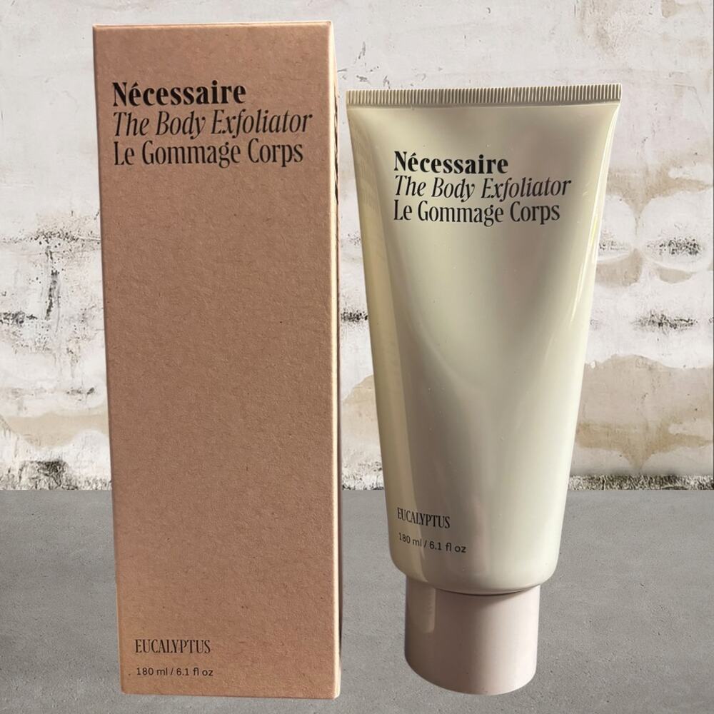 Necessaire $35 The Body Exfoliator in Eucalyptus NIB